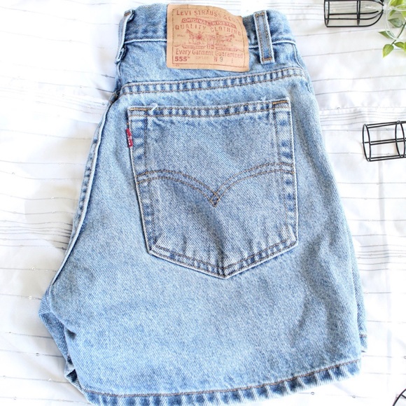 Levi's Pants - Vintage Levi’s 555 high waisted shorts